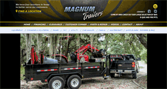 Desktop Screenshot of magnumtrailers.com