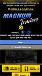 Mobile Screenshot of magnumtrailers.com